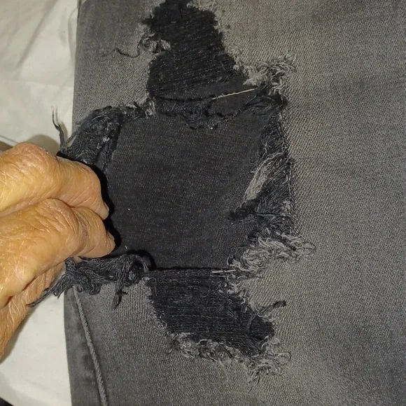 Mens Hollister Jeans sz 31x30 blk - Picture 7 of 11
